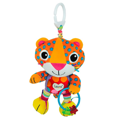 Игрушка с подвесом для малышей Леопард развивающая Lamaze Tomy 65958 1